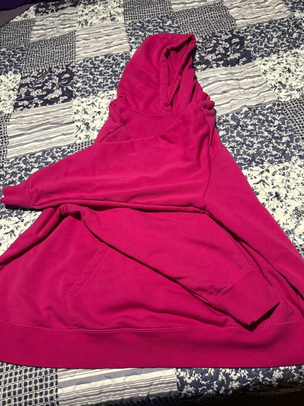 Nike Women's Vibrant Pink Hoodie - Picture 6 of 6